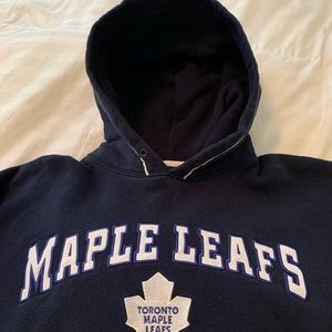 Ladies L Toronto Maple Leafs hoody pullover